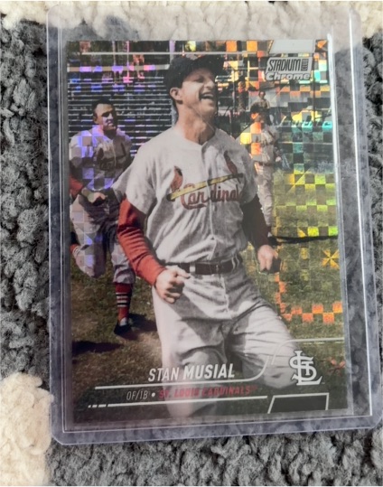 2021 Topps Stadium Club Chrome #OF-18 Stan Musial — front