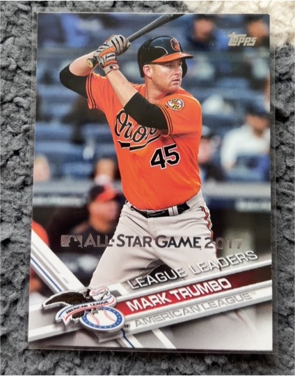 2017 Topps All-Star Game League Leaders #Mark Trumbo — front