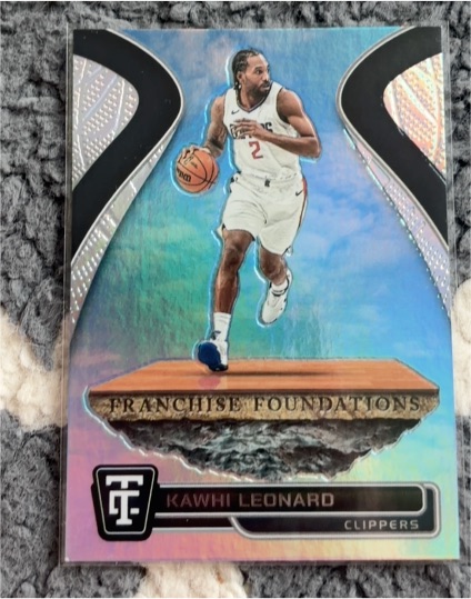 2020 Panini Timeless Franchise Foundations #FF-KL Kawhi Leonard — front