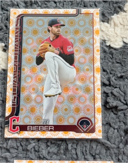 2022 Topps Chrome Baseball #CGB-SB Shane Bieber — front
