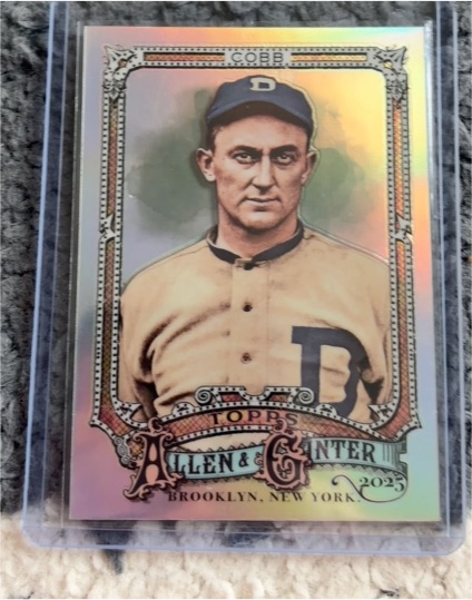 2023 Topps Allen & Ginter Ty Cobb — front