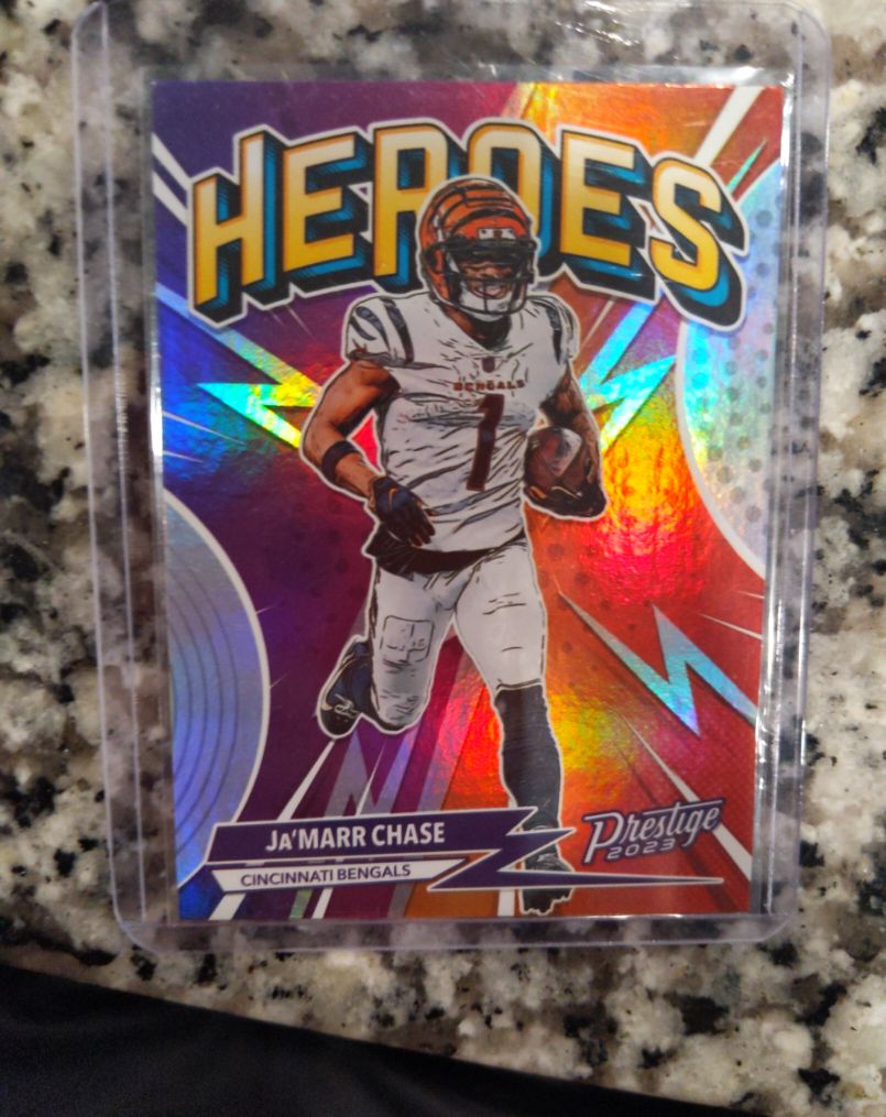 2023 Panini Prestige Heroes Ja'Marr Chase — front