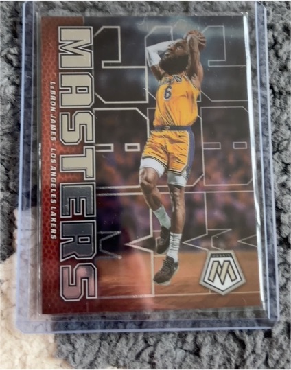 2021 Panini Essentials Masters #6 LeBron James — front