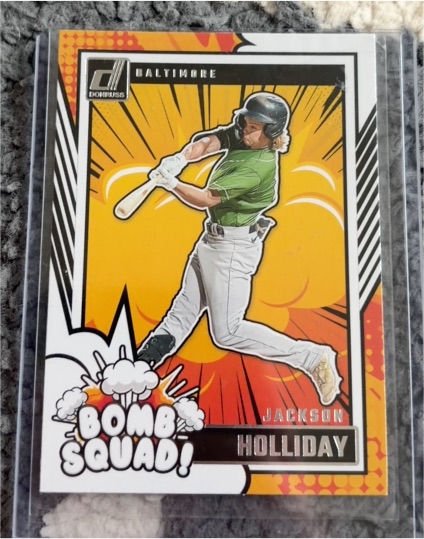 2023 Donruss Bomb Squad! #Jackson Holliday — front