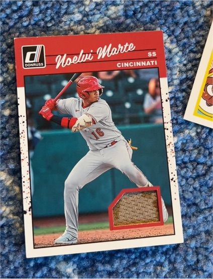 2023 Donruss #Noelvi Marte Cincinnati Reds — front