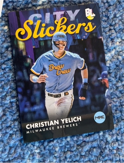 2023 MACe City Slickers Christian Yelich — front