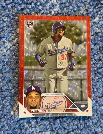 2021 Topps #97 Yusniel Diaz — front