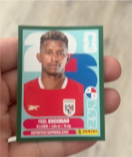 2022 Panini FIFA World Cup Qatar #271 Fidel Escobar — front