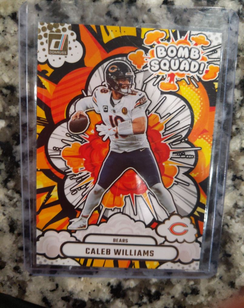 2023 Donruss Bomb Squad Caleb Williams — front