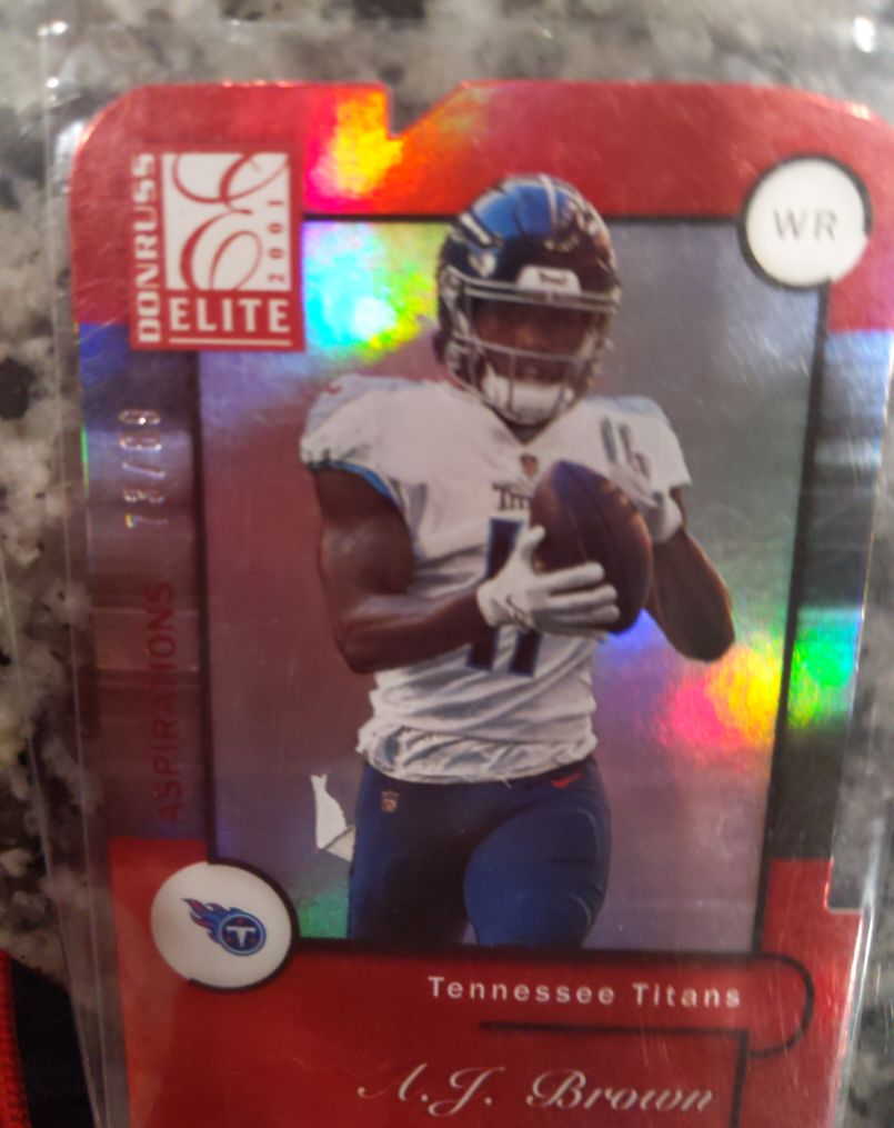 2020 Donruss Elite Aspirations #A.J. Brown — front