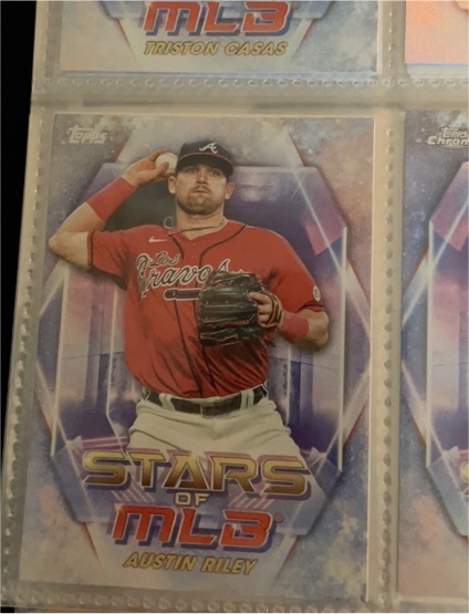2021 Topps Stars of MLB #ST-AR Austin Riley — front