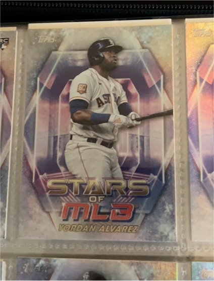 2023 Topps Stars of MLB Yordan Alvarez — front