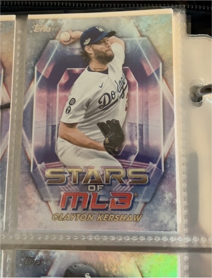 2022 Topps Stars of MLB Clayton Kershaw — front