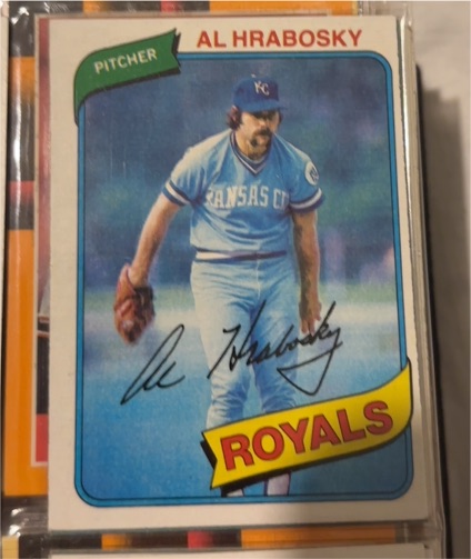 1976 Topps #260 Al Hrabosky — front