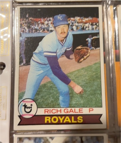 1979 Topps #350 Rich Gale — front