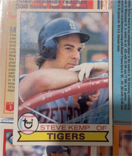 1977 Topps #500 Steve Kemp — front
