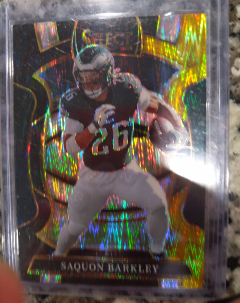 2018 Panini Select #26 Saquon Barkley — front