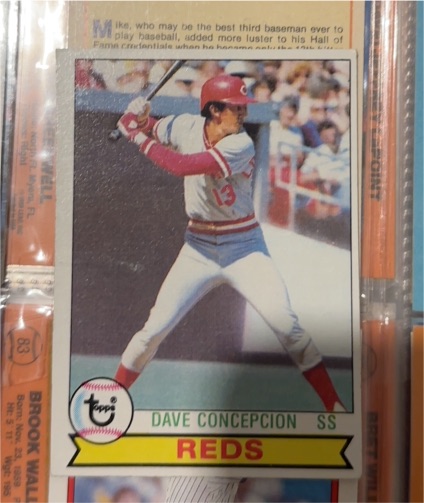 1983 Topps #13 Dave Concepcion — front