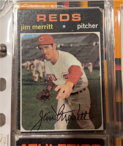 1970 Topps #300 Jim Merritt — front