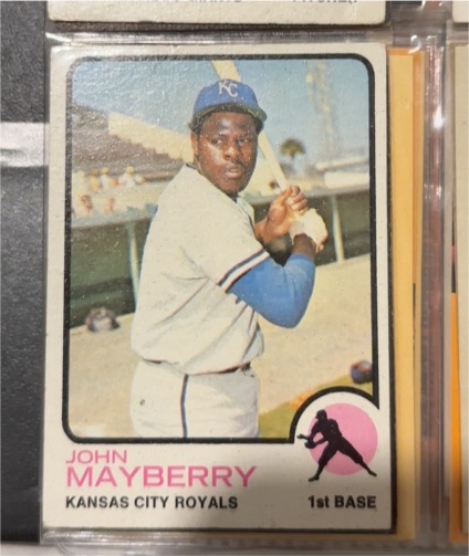 1972 Topps #350 John Mayberry — front