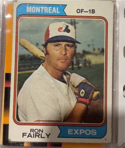 1973 Topps #350 Ron Fairly — front