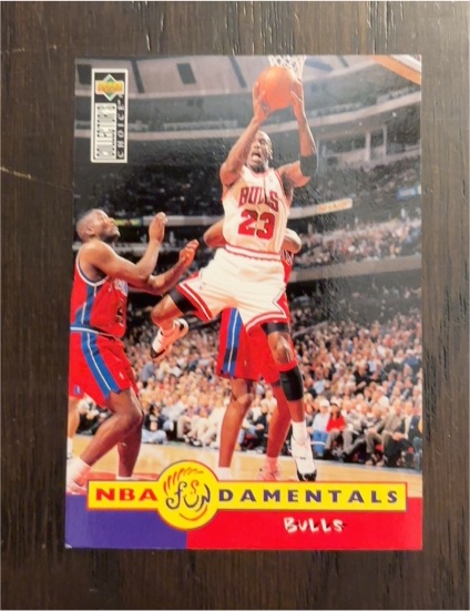 1993 Upper Deck NBA Fundamentals #23 Michael Jordan — front