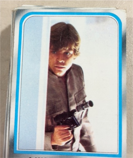 1980 Topps Star Wars #1 Luke Skywalker — front