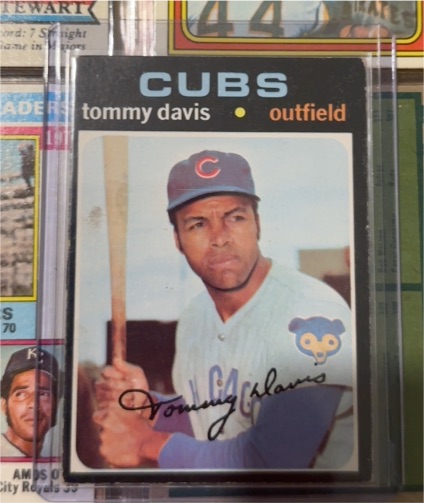 1971 Topps #440 Tommy Davis — front