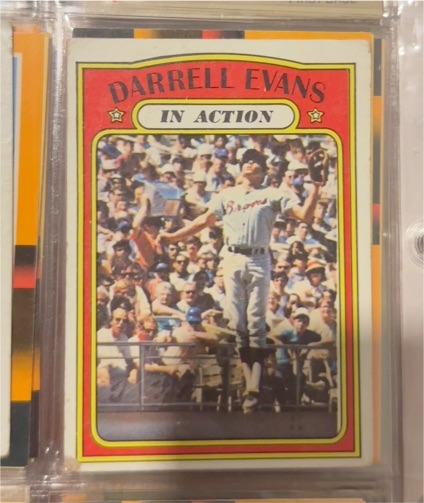 1972 Topps #300 Darrell Evans — front