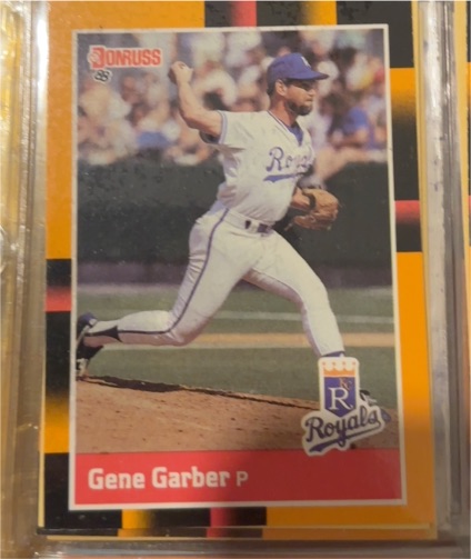 1991 Donruss #55 Gene Garber — front