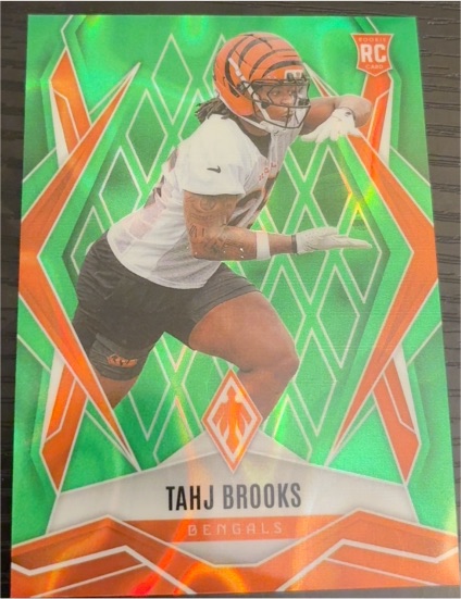 2023 Panini Tahj Brooks Rookie Card — front