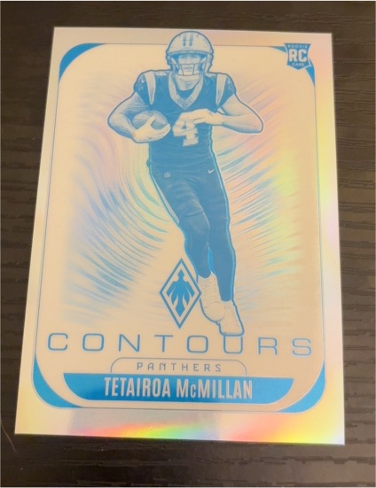 2023 Panini Contours Tetairoa McMillan — front