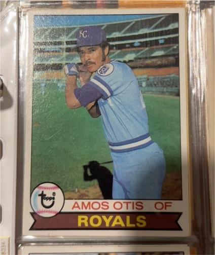 1973 Topps #350 Amos Otis — front