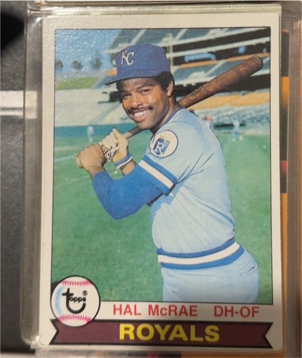 1981 Topps #100 Hal McRae — front