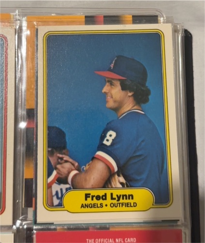 1981 Topps #8 Fred Lynn — front