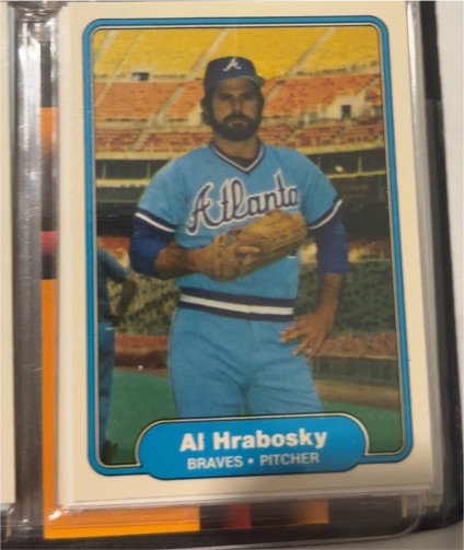 1981 Topps #350 Al Hrabosky — front