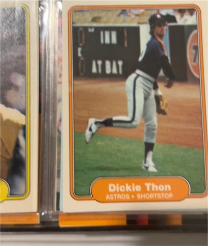 1981 Topps #70 Dickie Thon — front