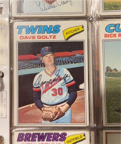 1978 Topps #30 Dave Goltz — front