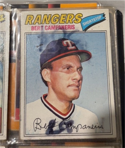 1972 Topps #100 Bert Campaneris — front