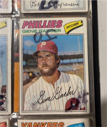 1975 Topps #400 Gene Garber — front