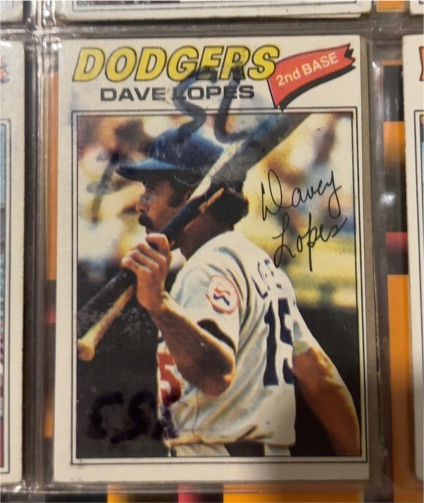 1981 Topps #300 Davey Lopes — front