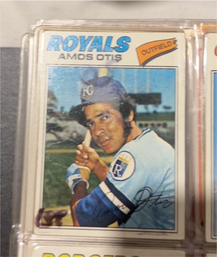 1973 Topps #300 Amos Otis — front