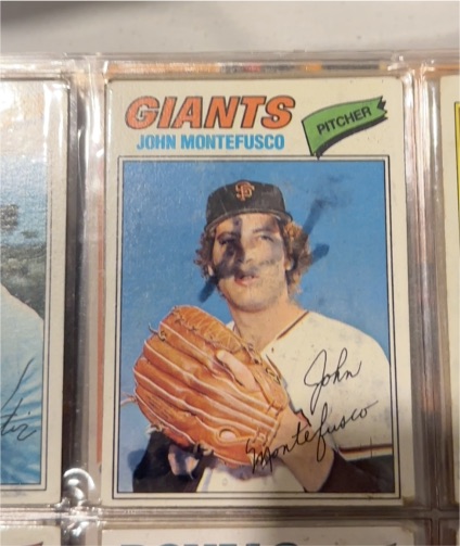 1977 Topps #350 John Montefusco — front