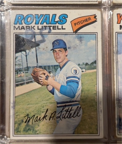 1977 Topps #400 Mark Littell — front