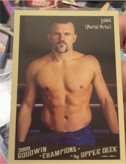 2009 Upper Deck Goodwin Champions Chuck Liddell — front