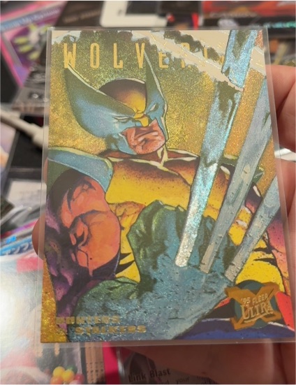 1995 Fleer Ultra Marvel Wolverine #1 — front