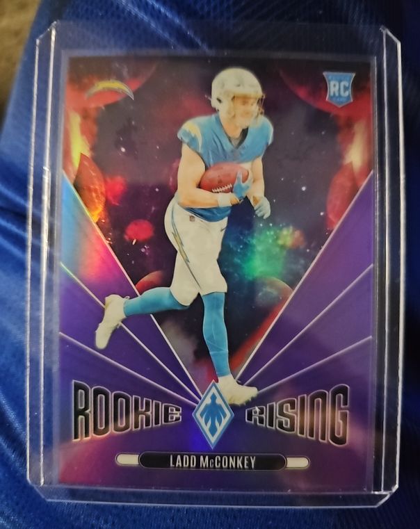 2022 Panini Phoenix Rookie Rising Ladd McConkey — front