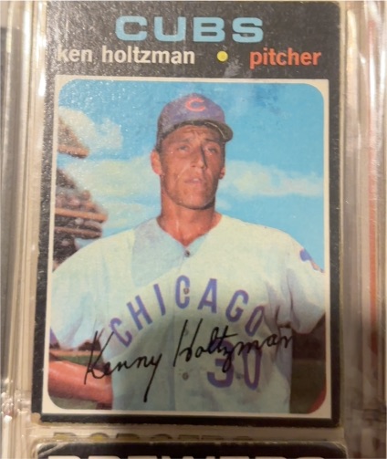 1968 Topps #300 Ken Holtzman — front