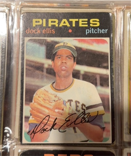 1971 Topps #350 Dock Ellis — front
