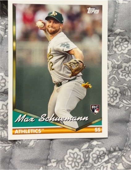 2022 Topps #12 Max Schuemann — front